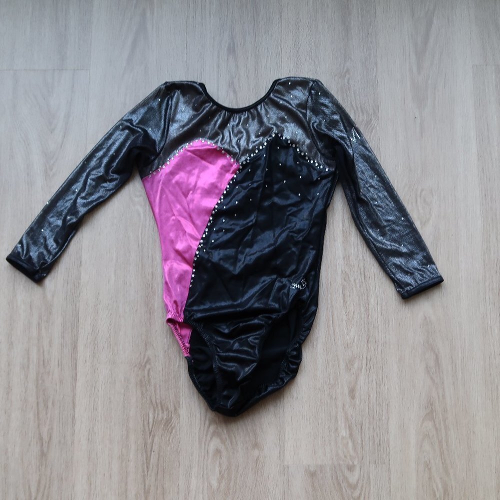 Dreamlight Competition 3/4 Sleeve Gymnastics Leotard Size AM